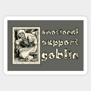 Emotional Support Goblin Sticker